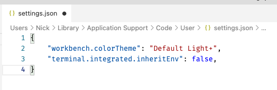 inheritEnv
