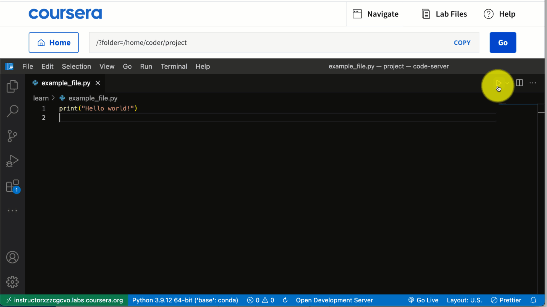 basic run-file